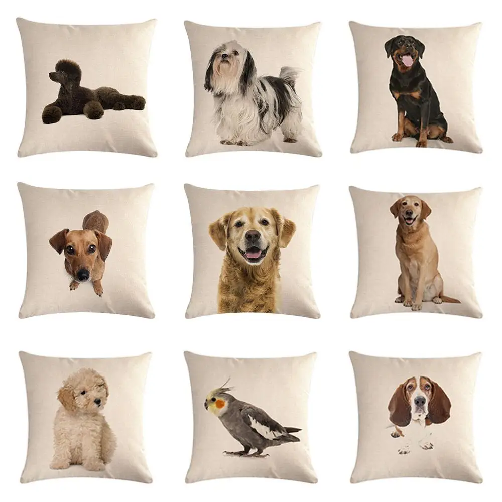Животное чехол для подушки с кошкой украшения дома дивана домашнее животное