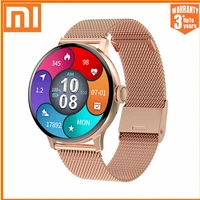 xiaomi bluetooth call smart watch women ip68 waterproof ecg heart rate monitoring men full touch smartwatch for ios android