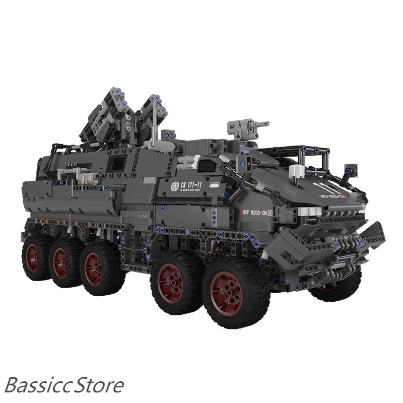 

New gift Wandering Earth Medium-Sized Troop Transporter Children's Puzzle Spelling Car Assembling Building Block Toy cn171