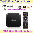 X96mini Nordic one box, Швеция, Норвегия, Дания, Финляндия, Tv Box Amlogic S905W и nordic one, скандинавский смарт-ТВ box
