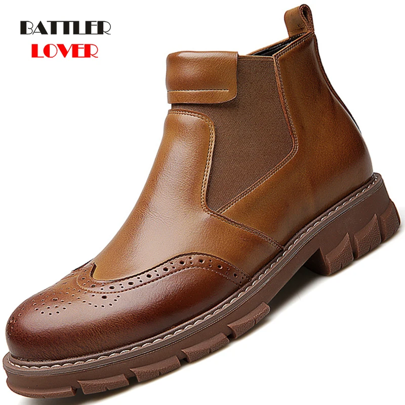 Мужские ботинки в стиле милитари зимняя и осенняя тактическая армейская рабочая