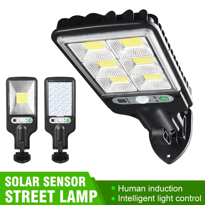 

1PC LED Solar Outdoor Waterproof Solar Garden Light Security Lighting Wall Lamp Motion PIR Sensor Powerful Solar Lamp Dropship