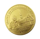 Позолоченная памятная монета 1986 1996 ядерный инцидент коллекция из сплава художественный подарок сувенир домашнее украшение