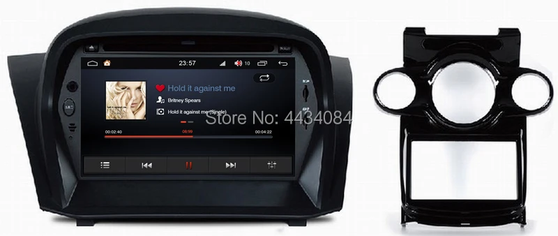 Ouchuangbo автоаудио стерео S300 платформа для Ford Fiesta 2014 Поддержка Wifi 8 ядер 4 + 32 SWC HD