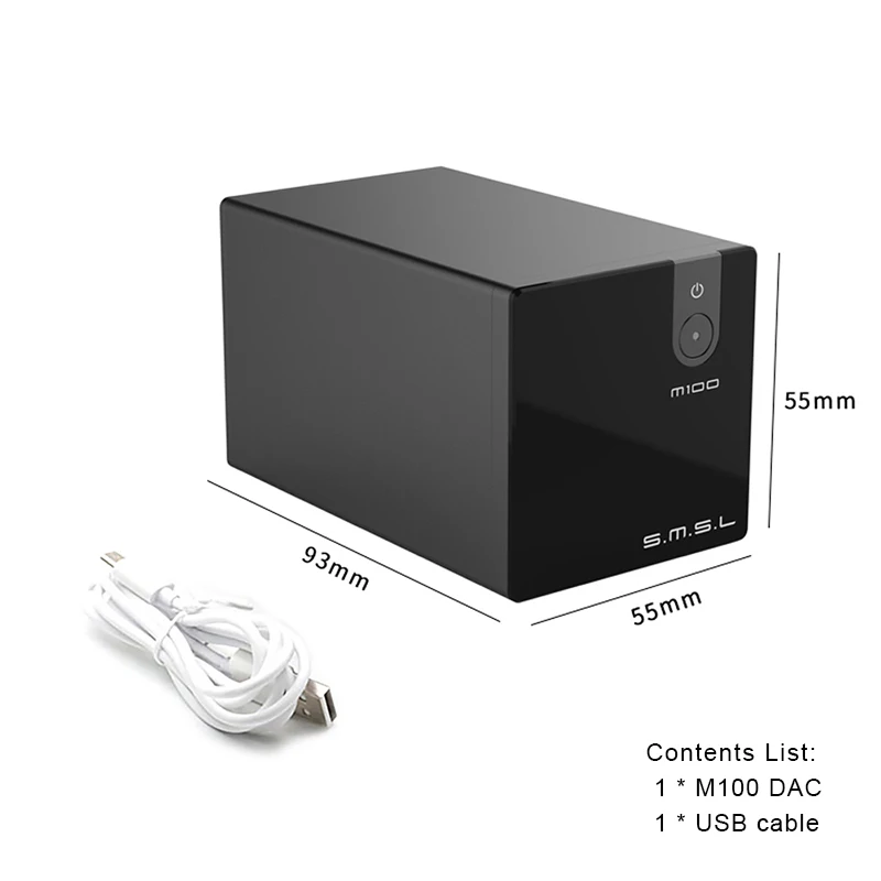 SMSL M100 аудио DAC USB AK4452 Hifi dac декодер DSD512 Spdif Amp XMOS XU208 цифровой усилитель оптический