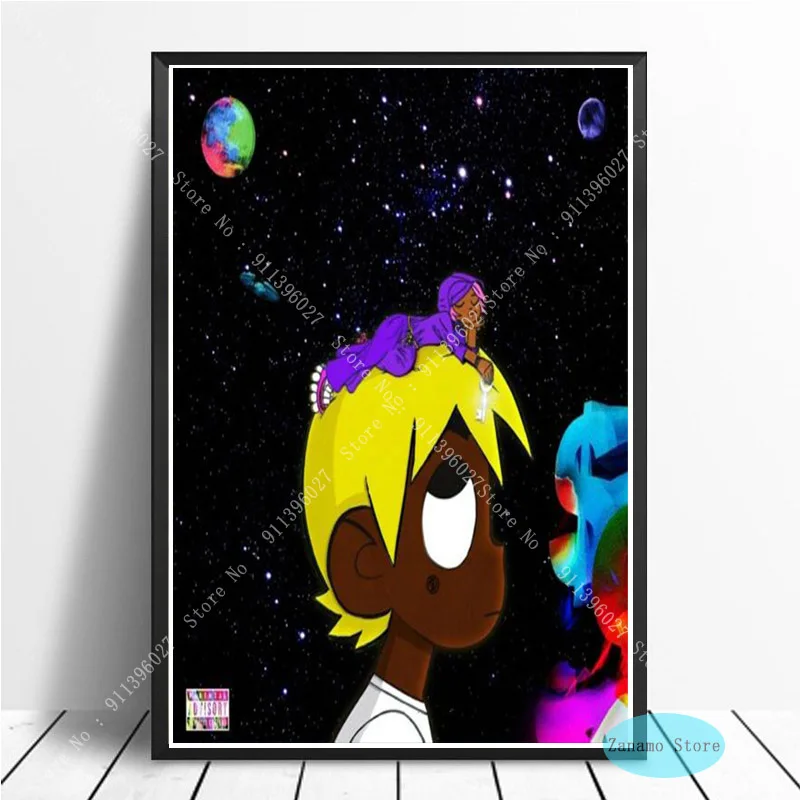 ZT711 Lil Uzi Vert LUV vs The World 2 музыкальный альбом Постер со звездами искусство холст