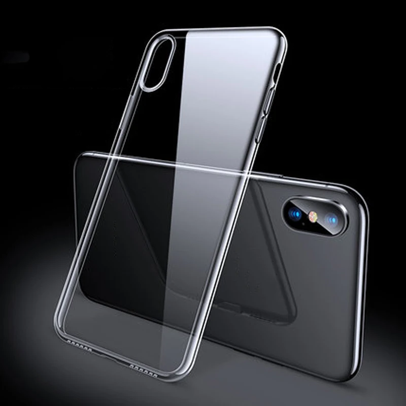 Роскошный чехол для iPhone X XS 8 7 6 s Plus Capinhas, ультра тонкий мягкий силиконовый чехол из ТПУ для iPhone XR 8 11 7 Coque Fundas