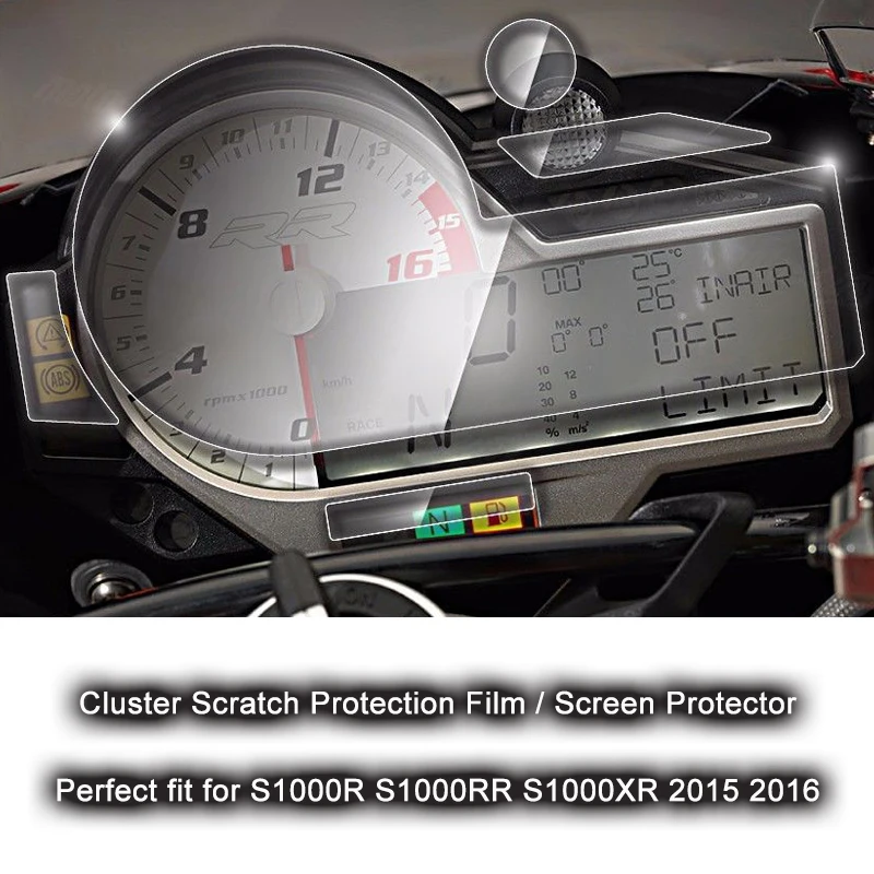 

Абсолютно новые мотоциклетные Запчасти для BMW S1000R S1000RR S1000XR 2015 2016 Защитная пленка от царапин защитная пленка для экрана