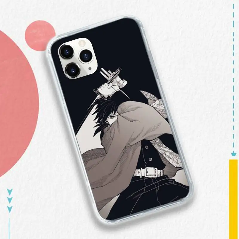 

Anime Demon Slayer Phone Case for iPhone 11 12 pro XS MAX 8 7 6 6S Plus X 5S SE 2020 XR