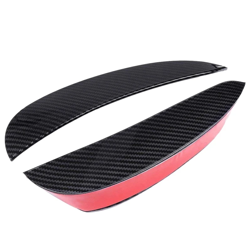 2 шт. передняя сторона бампера декоративные полосы крышка обшивка губ сплиттер