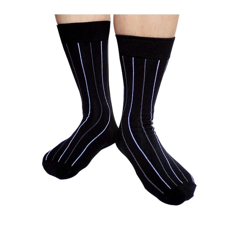 Носки мужские кожаные в полоску толстые из хлопка классические сексуальные