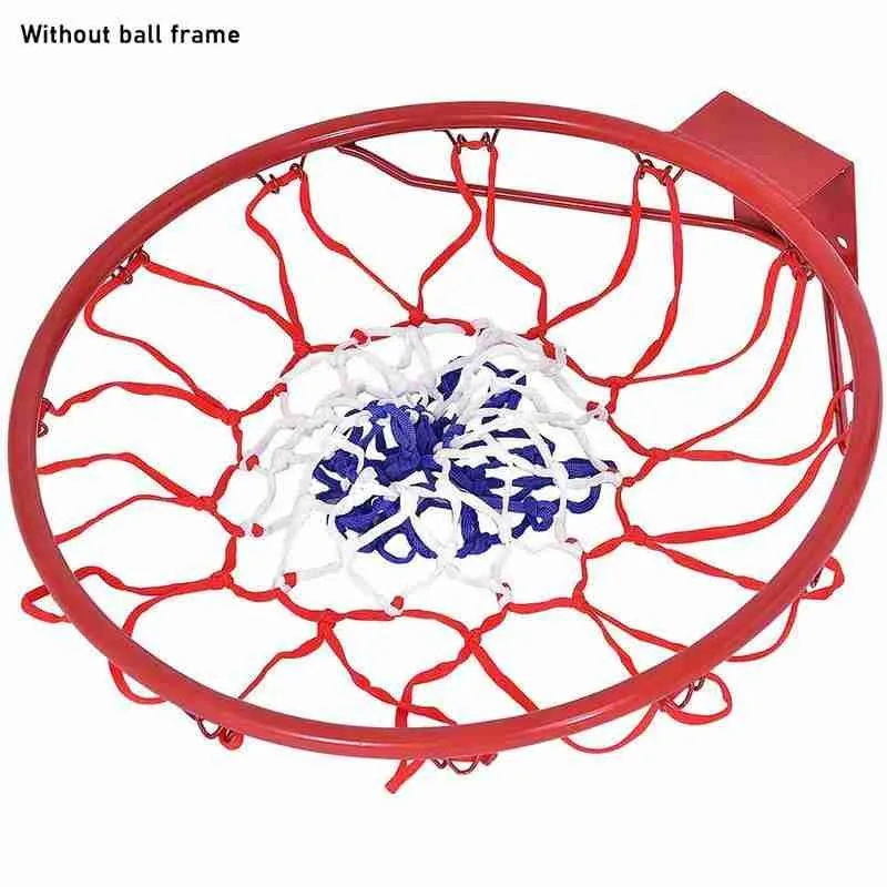 

Full Size Ring Net Wall Mounted Outdoor Hanging Basket Tricolor net Net Basketball Y7O1