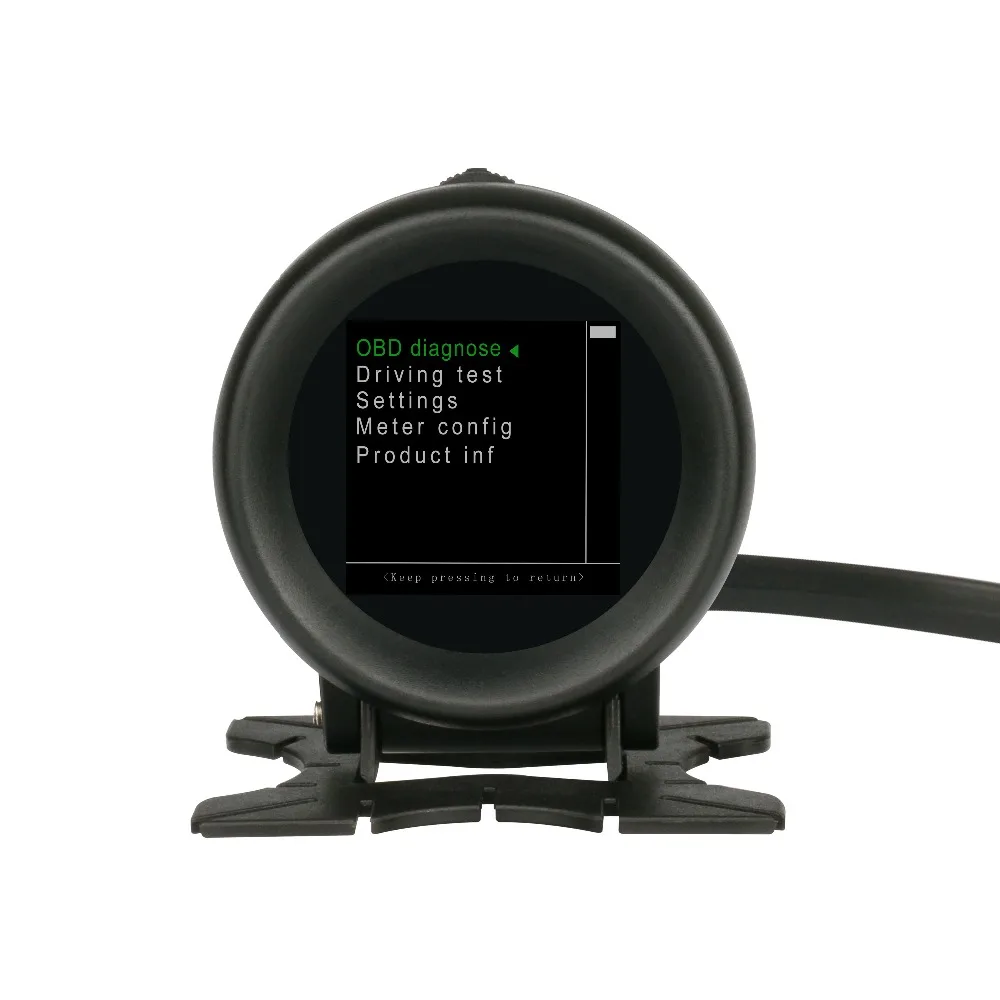 2018 AUTOOL X60 OBD2 HUD цифровой датчик температуры измеритель скорости напряжения