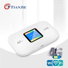 TIANJIE Unlocked 3G 4G LTE WiFi Modem Router Portable Pocket Hotspot Wireless Mobile With Sim Card Slot