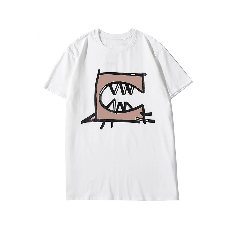 

North America Women Tshirt High Quality Cotton Casual Fashion Letter Print O-neck T shirt Female Party kawaii Ladies Tops Tees