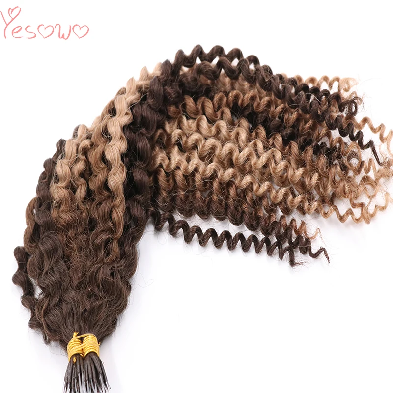 Yesowo предварительно скрепленные Remy i Tip кератиновые накладные 0,8 г/прядь 40 г 60# малазийские прямые человеческие волосы
