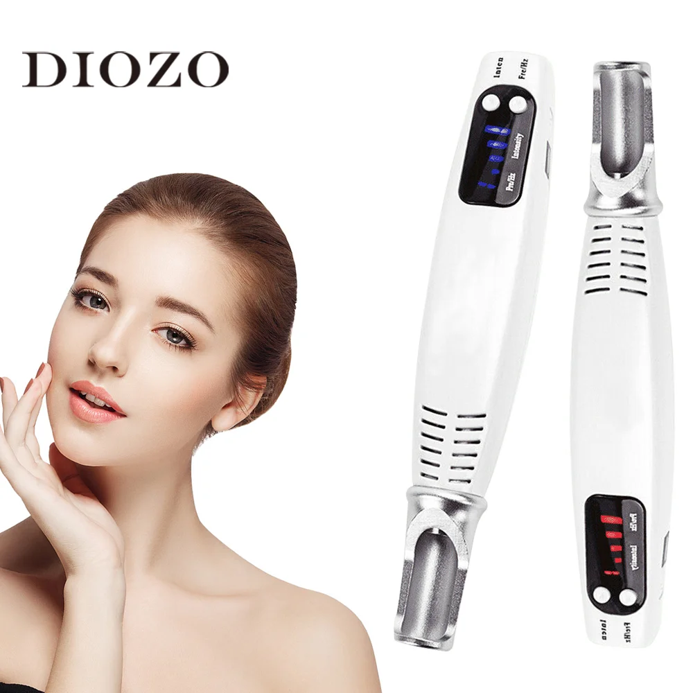 Лазерная ручка пикосекунда DIOZO синяя и красная для удаления татуировок родинок