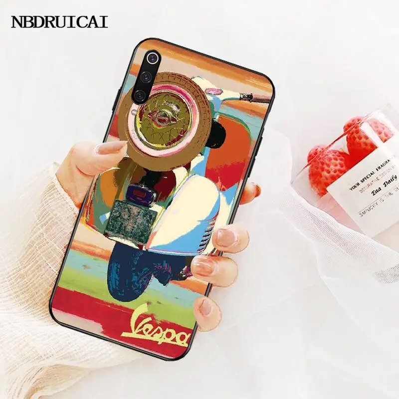 PENGHUWAN Vespa Scooter TPU Soft Silicone Phone Case Cover for Redmi Note 8 8A 7 6 6A 5 5A 4 4X 4A Go Pro Plus Prime | Мобильные