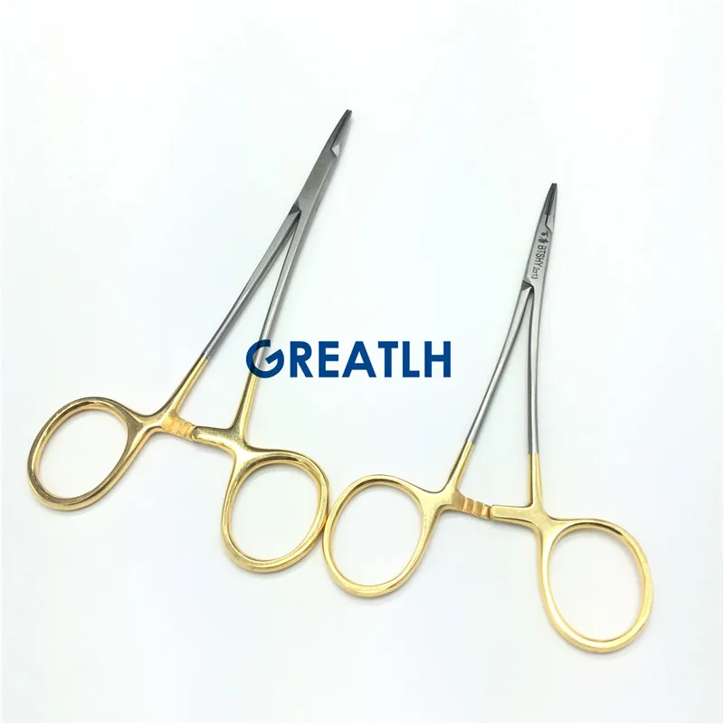 

12.5cm/14cm Dental Needle holder with scissor Ophthalmci stainless steel Cosmetic and plastic surgery instruments