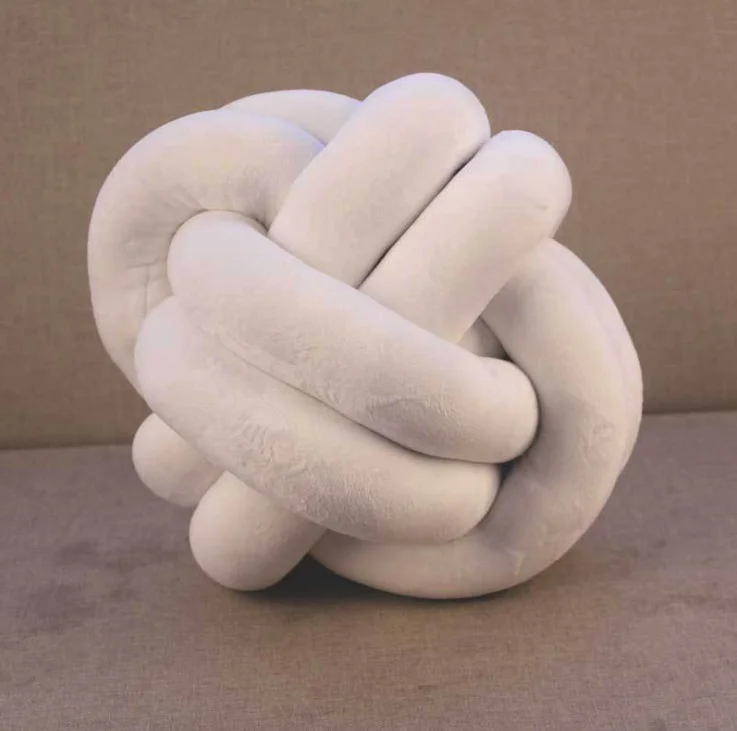 Подушка в форме шара с узелком/декоративная подушка европейском стиле для отдыха