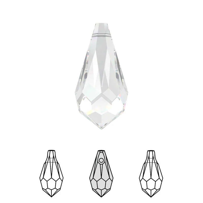 【 Предварительно опробованные кристаллы от Swarovski 6000 Классические