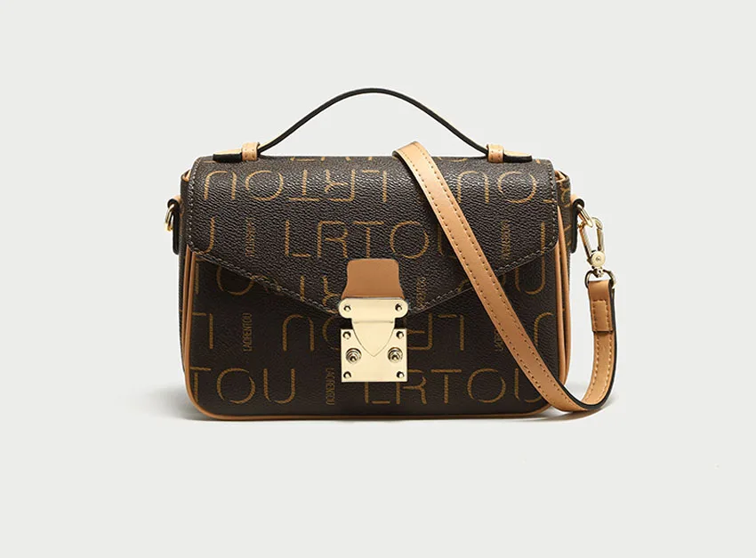 LAORENTOU новая женская сумка модная с тиснением из ПВХ материала женские сумки tote Женская кожаная сумка через плечо
