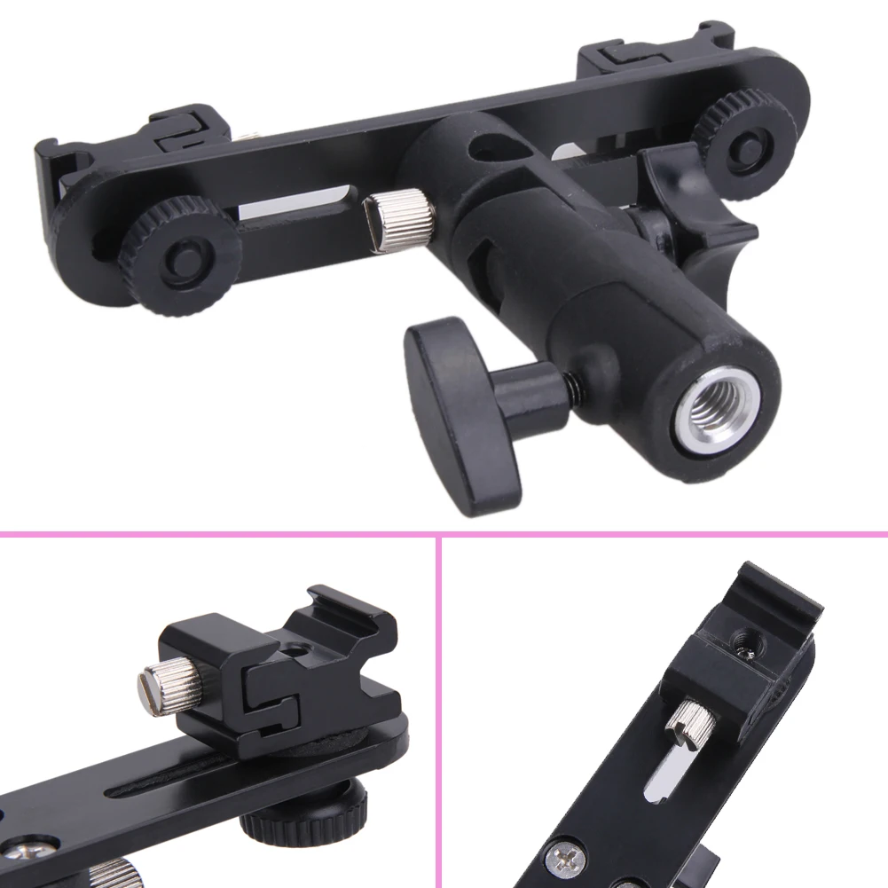 Кронштейн для вспышки камеры 2 Адаптер держатель зонта поворотный кронштейн