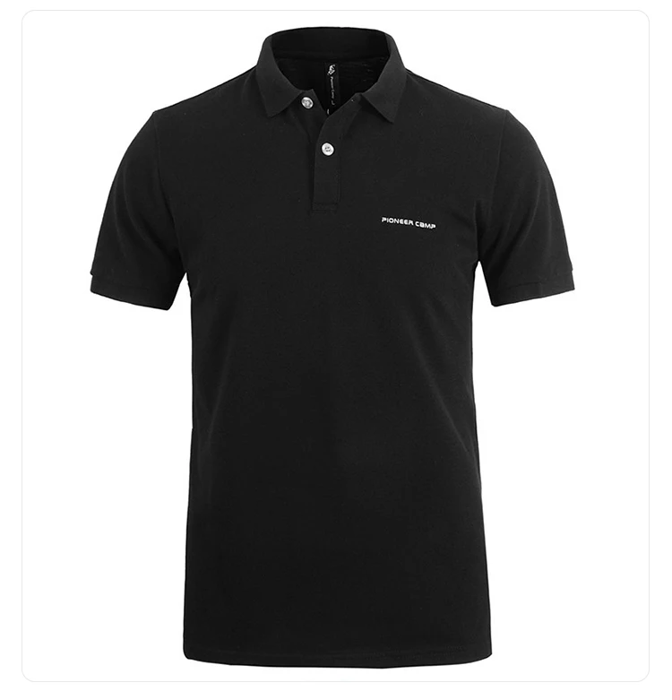 Pioneer Camp Мужская фотболка Поло Polo известный бренд бизнес и случайное поло с коротом рукавом многоцветная и высококачественая 409010