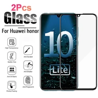 2pcs screen protector for huawei honor 10 lite glass for huawei p smart 2019 protective film on for honor10i 9s 10x lite glass