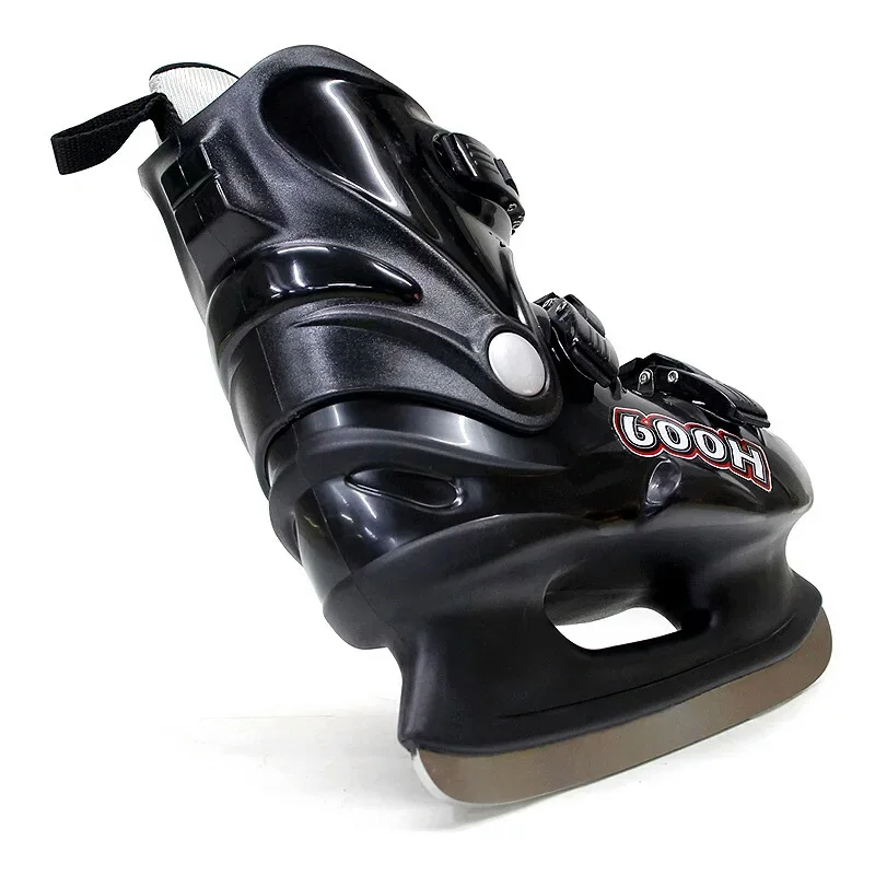 Зимние взрослые подростковые профессиональные теплые плотные коньки с лезвиями