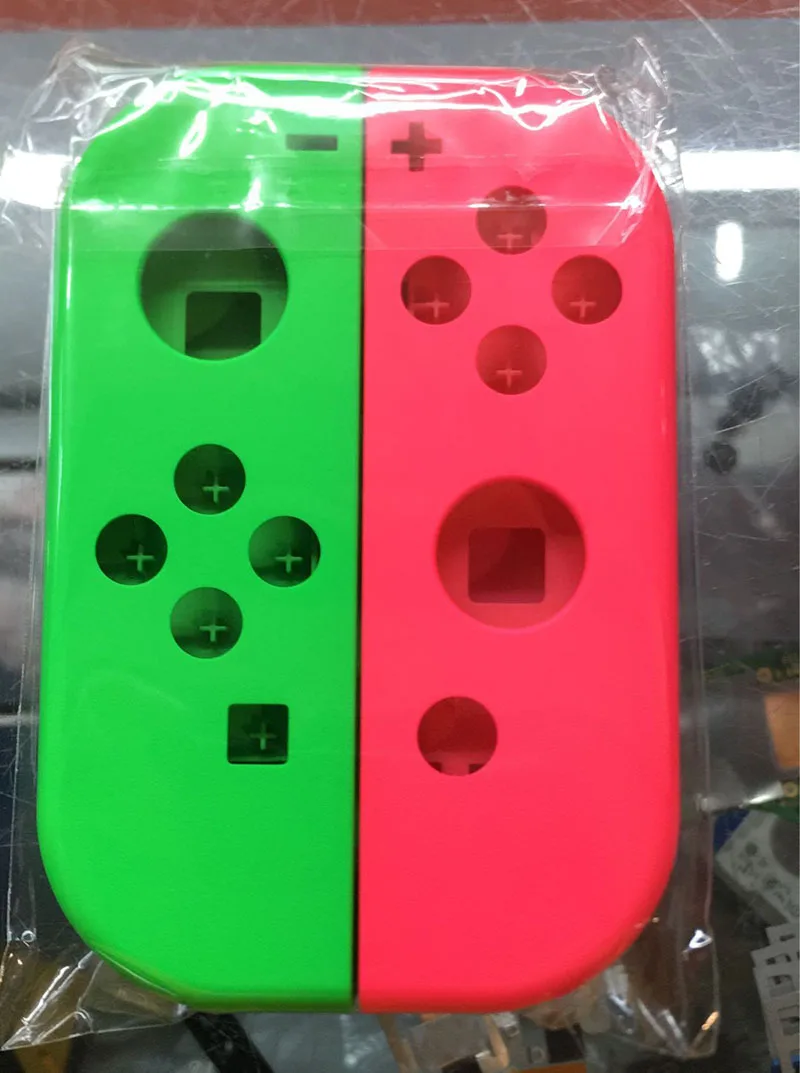 Pink Полный чехол Корпус для NS Switch Joy-con левый и правый джойстик Замена Joytick LR запчасти - Цвет: Pink