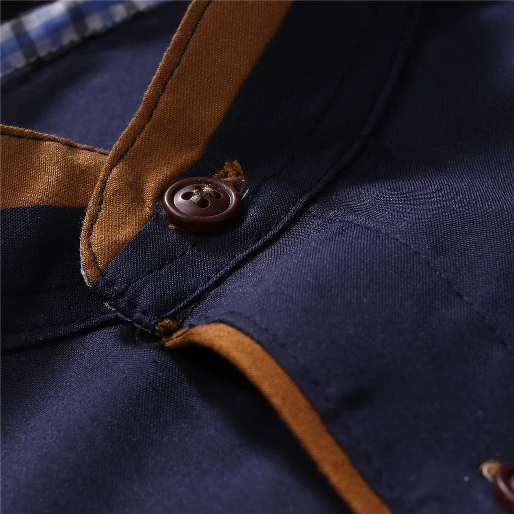 Мужская Новая гавайская рубашка с длинным рукавом принтом и 2XL Плюс Размер