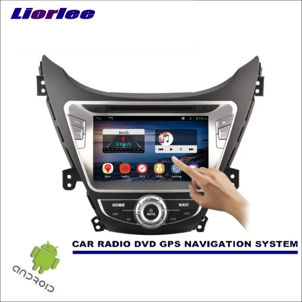 

For Hyundai i35 Elantra Fludic Elantra 2010-2015 Car DVD Player GPS Navi Navigation Android Radio Stereo Audio Video