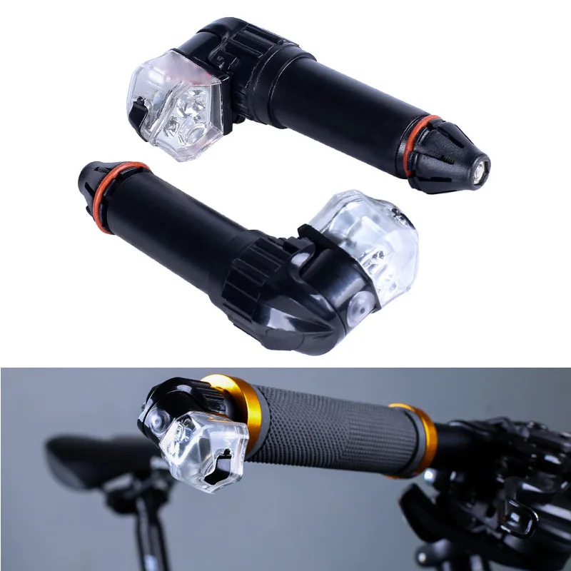 

Bike Turn Signal Steering Wheel Lamp Mountain Night Riding Safety Signal Light Bicycle Accessories Bicycle Front Handlebar Light