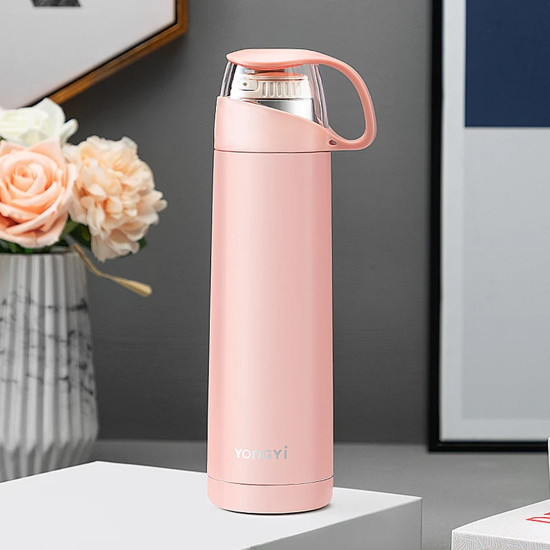 Из нержавеющей стали термо 500ml Термос нержавеющая сталь двойными стенками стакан