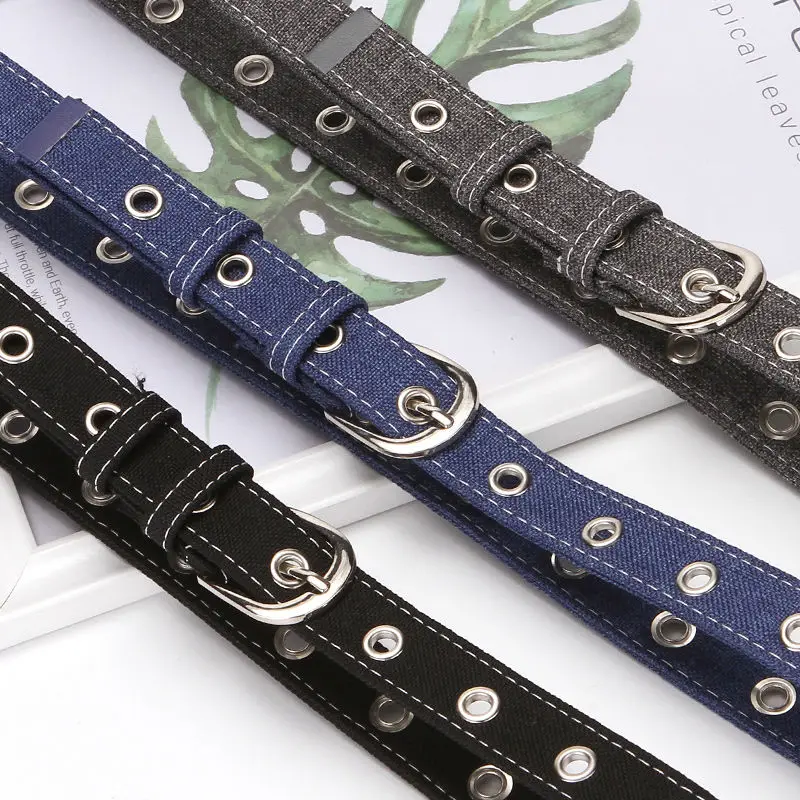 100 см Широкий втулка узкий Холщовый кожаный женский ремень цельный пояс с ушками