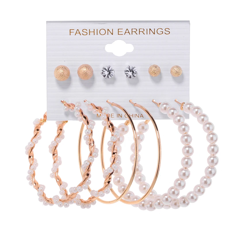 

Vintage Tassel Acrylic Earrings For Women Bohemian Statement Earrings Set Dangle Drop Earring 2020 Brincos Fashion Jewelry