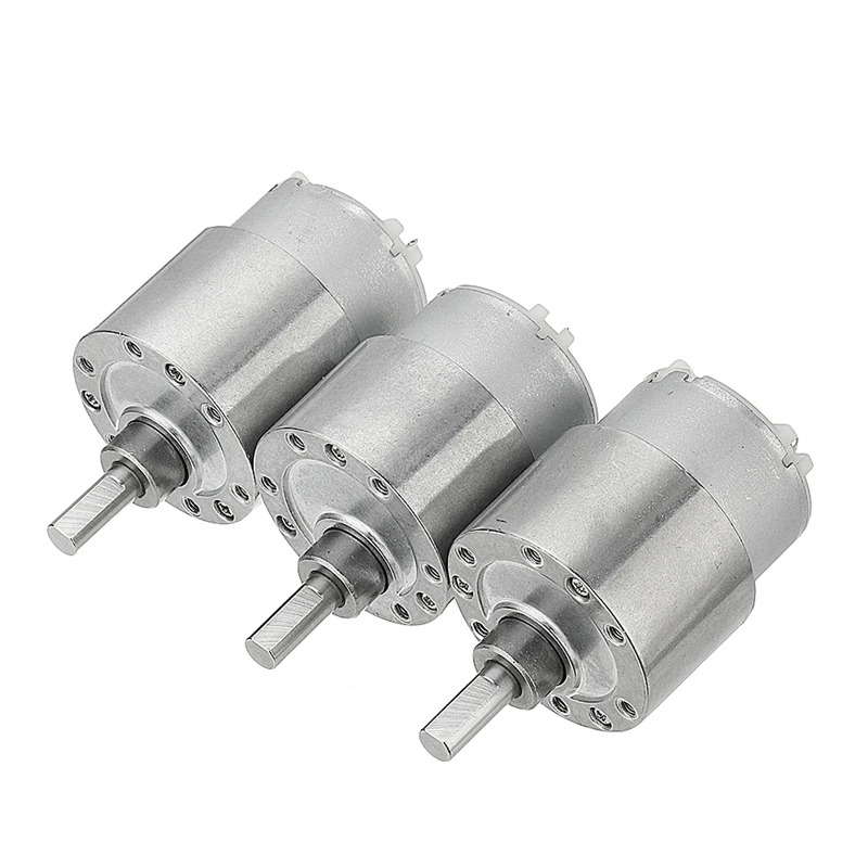 Machifit DC 12V мотор-редуктор 33/100/190 об/мин 37 мм 500 редукция двигателя ed для лодок