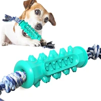 rubber dog chew toy tooth brush pet molar teeth and cleaning soft tpr material puppy dental care products