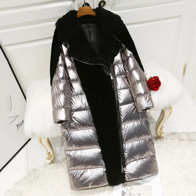 Пуховик женский зимний на белом утином пуху 2020 | Женская одежда