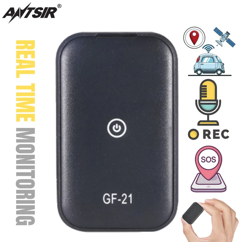 Мини-диктофон с голосовой активацией GPS-трекер шпионская запись аудио в реальном