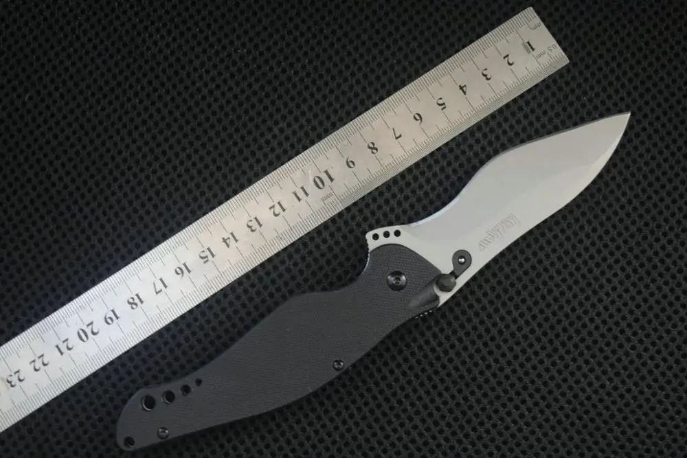 Trskt Ker 1595G10 Флиппер складной нож G-10 ручка 8Cr13mov лезвие инструмент для выживания