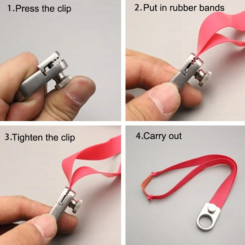 Новая Рогатка кольцо охотничья катапульта из нержавеющей стали для съемки на