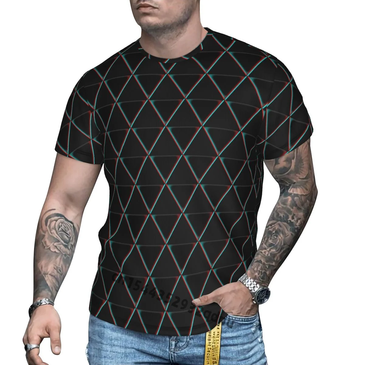

The new 3D Open Up New Space Men's t-shirt Women T shirts S Oversize t-shirt
