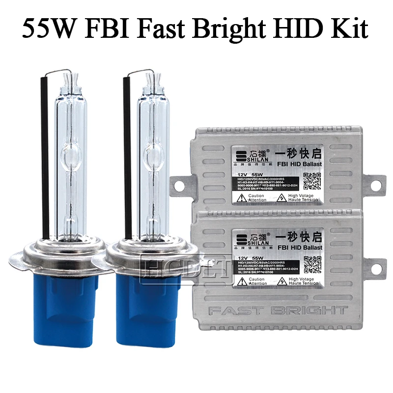HCDLT H7 55 Вт 5500K быстрое яркое HID стандартное 1 секунда Быстрый старт ксеноновый