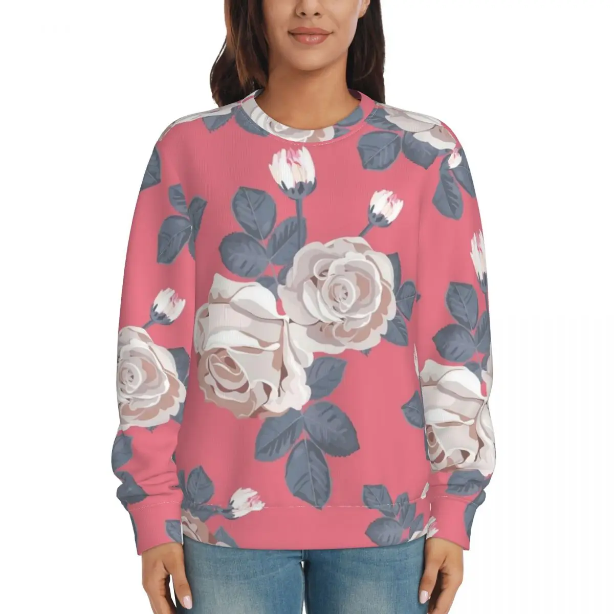 

Hoodie Women Vintage Oversized Hoodie Autumn Fashion Sweatshirt Women Long Sleeve Print Pullover Womens Tops