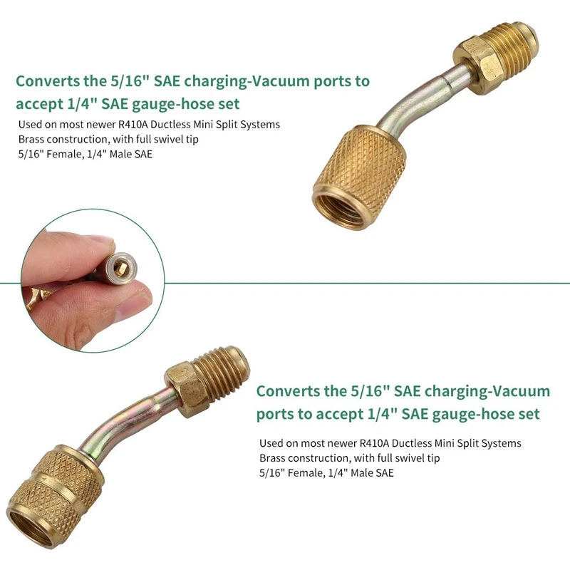 R134A быстрый соединитель соединителя адаптера фреон зарядки хладагента комплект