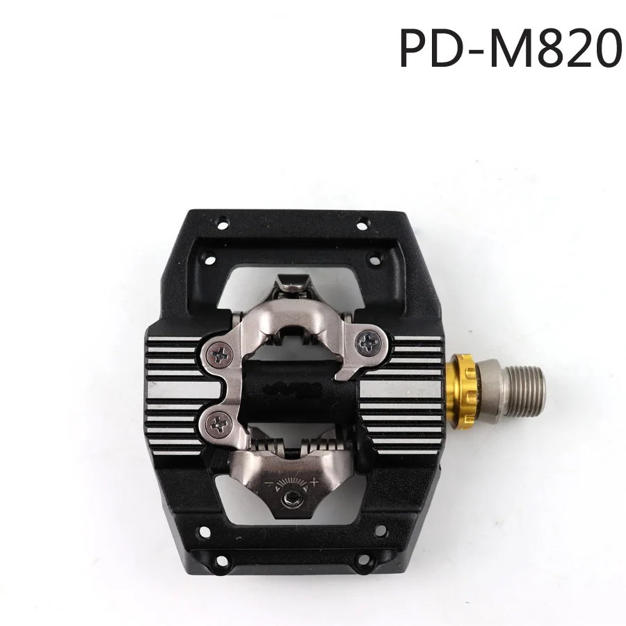 SHIMANO Сен PD-M820 педаль SPD оригинальная коробка XC/DH Горные эндуро SPD педали для горного велосипеда включают SM-SH51 запчасти для велосипеда