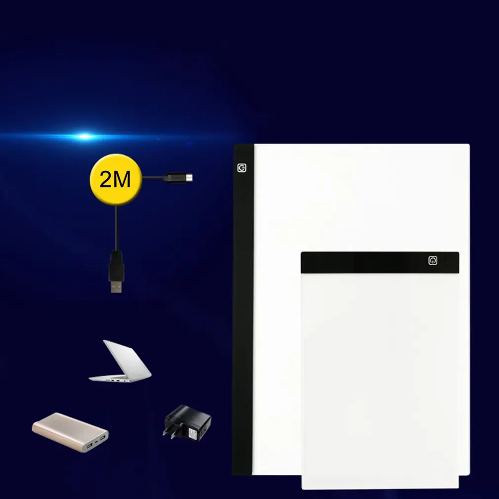 СВЕТОДИОДНЫЙ цифровой планшет светодиодный светильник с сенсорным управлением