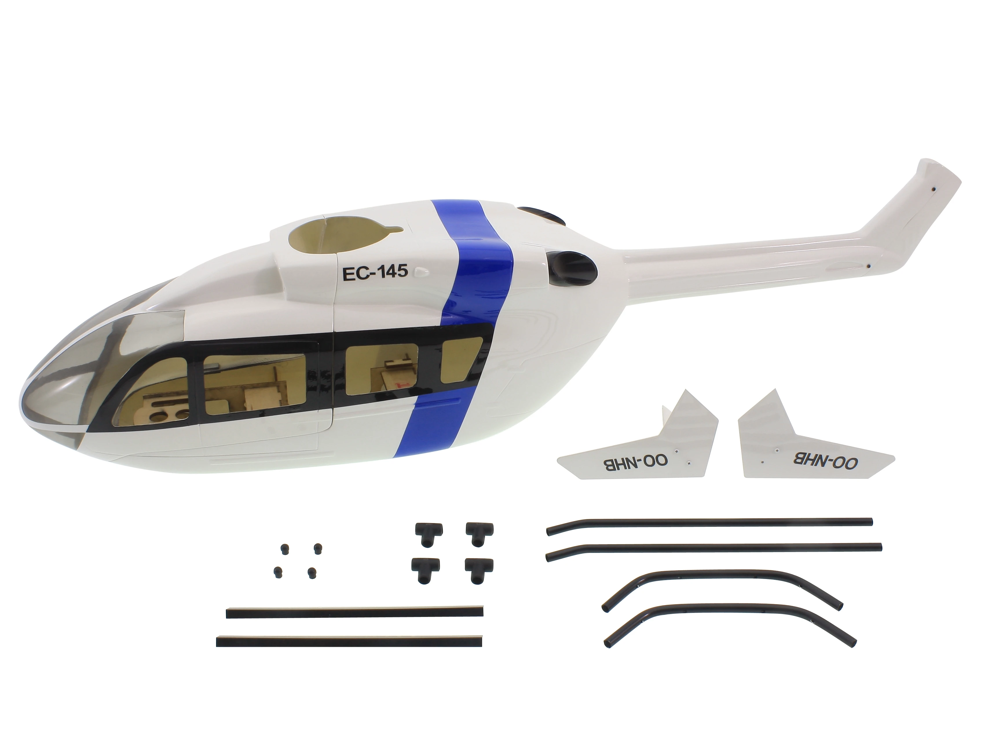 Совместим с размером 600 фюзеляж из стекловолокна для фототехники/вертолета EC145